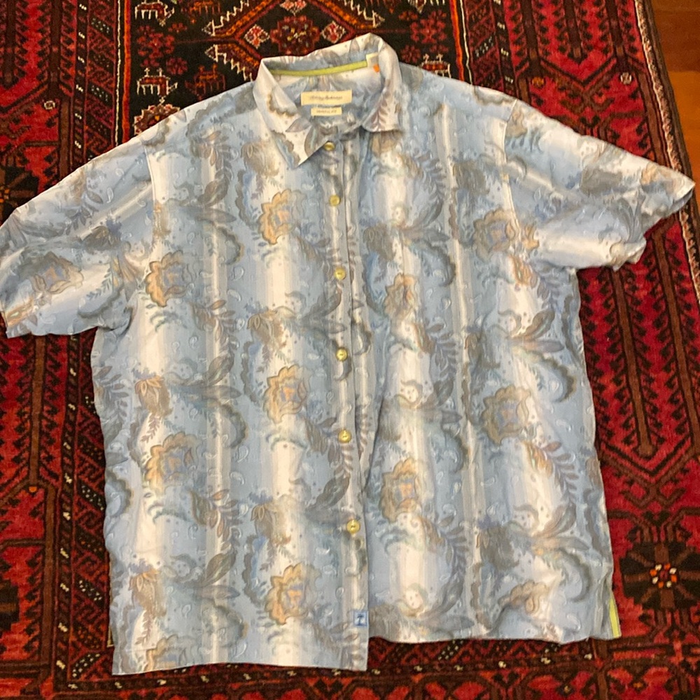 TOMMY BAHAMA MENS DRESS SHIRT